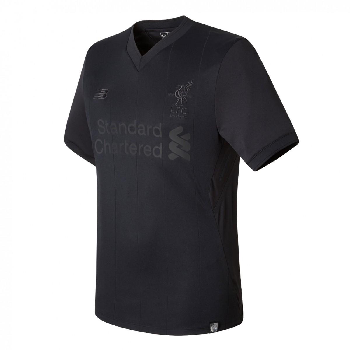 Camiseta Liverpool PITCH BLACK 125th